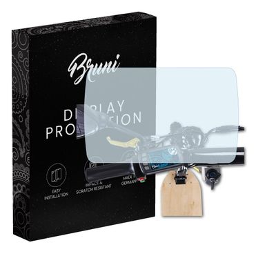 Bruni Screen Protector compatible with eFlux Vision X2 Protector Film, crystal clear Protective Film (2X)