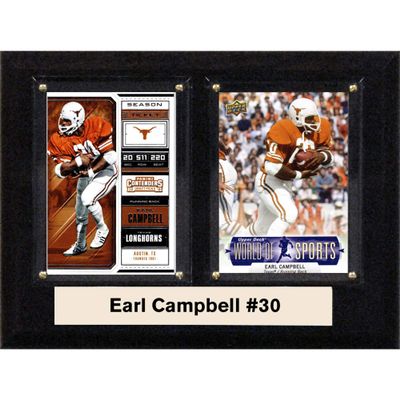 C&I Collectables NCAA Texas Longhorns Mens 68ECAMPBELLCON/A Brown Brown 68ECAMPBELLCO, Brown, N/A