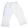 bambini Boys White Pants with Print - Large view 1