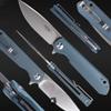GANZO Firebird FH41 Pocket Folding Knife D2 Steel Blade G10 Handle Hunting Outdoor EDC Tool (Grey) view 3