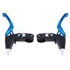Brake Levers 1 Pair Aluminium Alloy Cycling Brake Level Handles Brake Levers for Road Mountain Bike(Blue) view 1