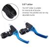 Brake Levers 1 Pair Aluminium Alloy Cycling Brake Level Handles Brake Levers for Road Mountain Bike(Blue) view 2