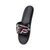 FOCO NFL Atlanta Falcons Mens Cropped Big Logo Shower Sport Flip Flops Sandals SlidesCropped Big Logo Shower Sport Flip Flops Sandals Slides, Big Logo, S - 7/8 view 2