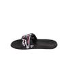 FOCO NFL Atlanta Falcons Mens Cropped Big Logo Shower Sport Flip Flops Sandals SlidesCropped Big Logo Shower Sport Flip Flops Sandals Slides, Big Logo, S - 7/8 view 4