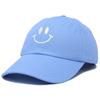 DALIX Smile Baseball Cap Smiling Face Happy Dad Hat Men Women Teens in Light Blue view 4
