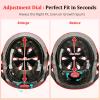 KAMUGO Kids Adjustable Helmet, Suitable for Toddler Kids Ages 2-14 Boys Girls, Multi-Sport Safety Cycling Skating Scooter Helmet (Red, Small) view 4