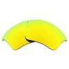 Alphax 24K Gold Mirrored Polarized Replacement Lenses for Oakley Half Jacket 2.0 XL Sunglasses view 2