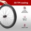 Fincci MARUDO Pair 29 x 2.10 Inch Bike Tire 52-622 Foldable Tires with 1mm Anti Puncture Proof Protection for MTB Mountain Gravel Hybrid Bike Bicycle - Pack of 2 view 3