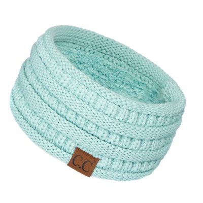 C.C Exclusives Solid Ribbed Headwrap (HW-21) (Mint)