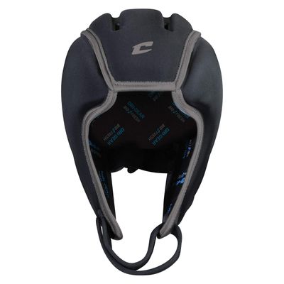 Champro 7 on 7 Series Soft Shell Headgear, Black and Graphite, Large