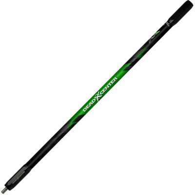 Dead Center Archery Products Diamond Series Carbon Stabilizer (Green, 28)