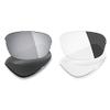 Mryok 2 Pair Polarized Replacement Lenses for Oakley Half Wire 2.0 Sunglass - Options view 1