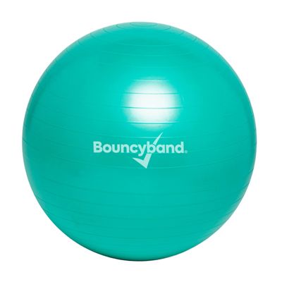 Bouncyband Medium Balance Ball, Green  Create Flexible Seating to Improve Focus in The School, Office, or Home with This No-Roll  21.6 (55cm) Ball for People Between 5-56 Tall