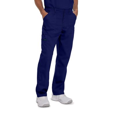 Landau Proflex Tailored Fit Comfort Stretch 6-Pocket Scrub Pants for Men 2103 True Navy 5XL