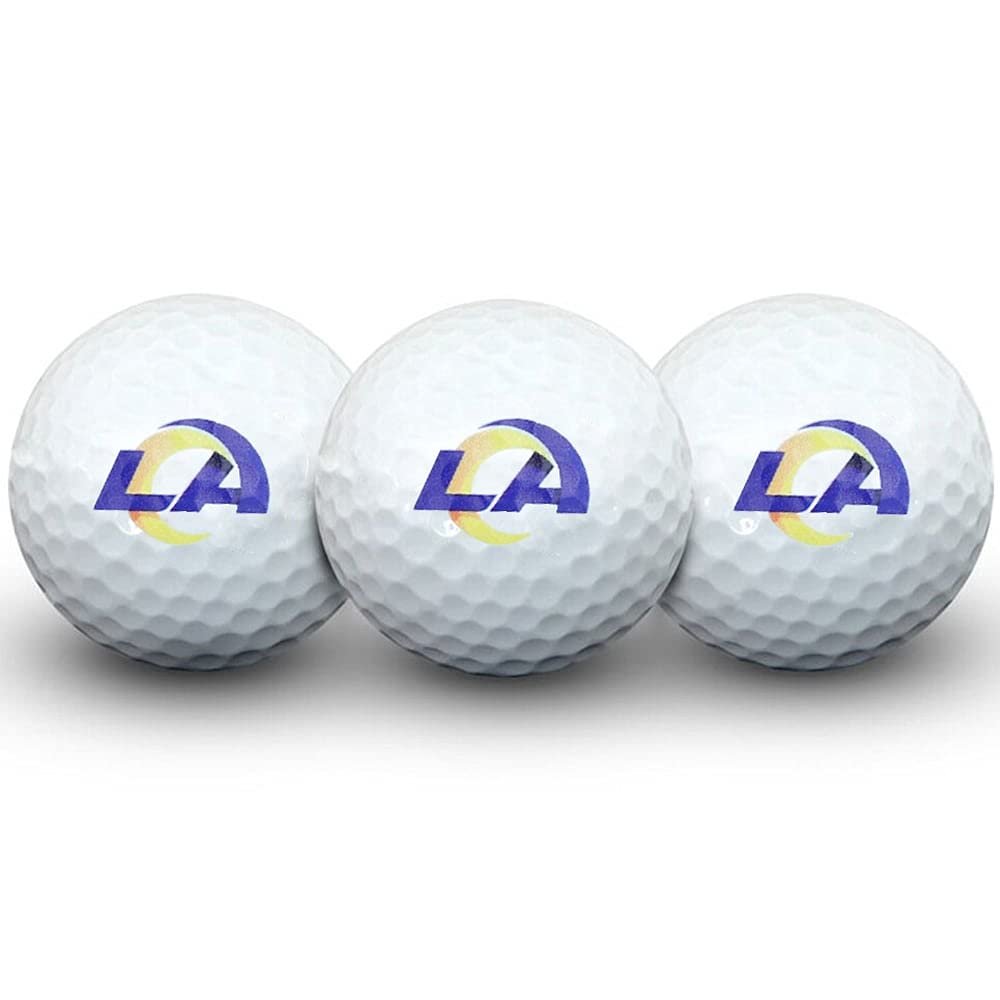 Team Effort Los Angeles Rams Pack of 3 Golf Balls