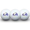 Team Effort Los Angeles Rams Pack of 3 Golf Balls view 1