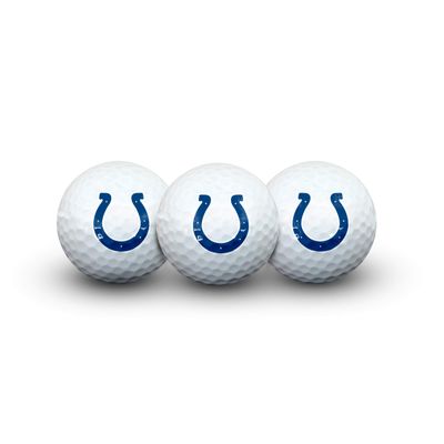 Team Effort Indianapolis Colts Pack of 3 Golf Balls
