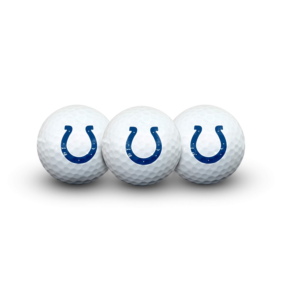 Team Effort Indianapolis Colts Pack of 3 Golf Balls