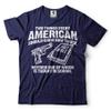 Silk Road Tees Bible and Gun T-Shirt 2nd Amendment Christian T-Shirt X-Large Navy view 1