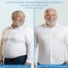 Men's Slimming Body Shaper Vest Undershirt Abs Abdomen Slim Tank Top White view 3