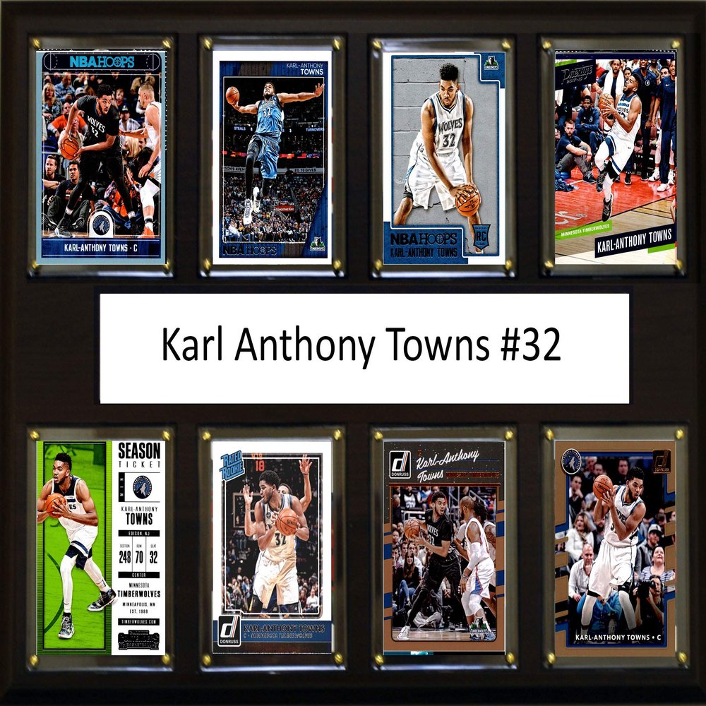 C&I Collectables NBA Minnesota Timberwolves Mens 1215TOWNS8CN/A Brown Brown 1215TOWNS8C, Brown, N/A