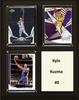 C&I Collectables NBA Los Angeles Lakers Mens 810KUZMANBA 6"x8" Kyle Kuzma Los Angeles Lakers Two Card Plaque, Brown, N/A view 1