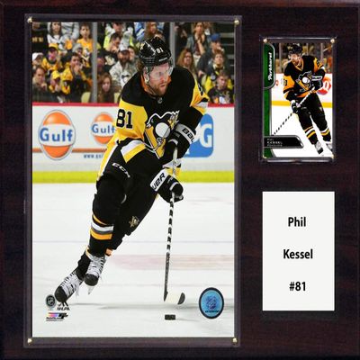 C&I Collectables NHL Pittsburgh Penguins Mens 1215KESSELPITTNHL 12"x15" Phil Kessel Pittsburgh Penguins Player Plaque, Brown, N/A