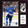 C&I Collectables NHL Winnipeg Jets Mens 1215SCHEIFELENHL 12"x15" Mark Scheifele Winnipeg Jets Player Plaque, Brown, N/A view 1