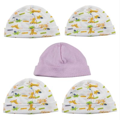 bambini Girls Baby Cap (Pack of 5)