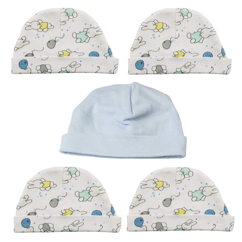 bambini Boys Baby Caps (Pack of 5)
