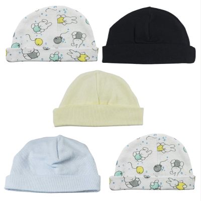 bambini Boys Baby Caps (Pack of 5)