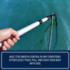 RainierSupplyCo Boat Hook with Telescoping Extension Push Pole for Docking & Mooring - Extends from 4.5 to 8 ft - Floating & Lightweight Boating Pole with Nylon Tip & Threaded End for Boat Accessories view 2