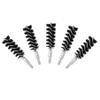 BOOSTEADY 5 Pcs Nylon Bristle Bore Gun Cleaning Brush for Pistol, 50 Professional Square Patches, .260/6.5MM, .17, .22, .357/9MM, .40, .45, .30 Caliber view 2