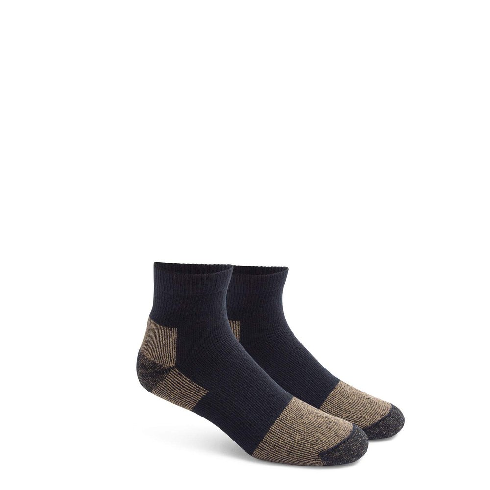 Fox River Men's/Unisex Ski Socks | Zermatt | Over The Calf | Premium Merino Wool, Cashmere, and Silk Blend for Ultimate Comfort, Black, Medium