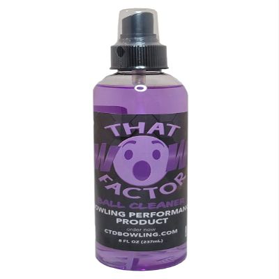Creating the Difference That Wow Factor Performance Bowling Ball Cleaner from Removes Dirt, Oil and Scuff Marks | USBC Approved (8oz)