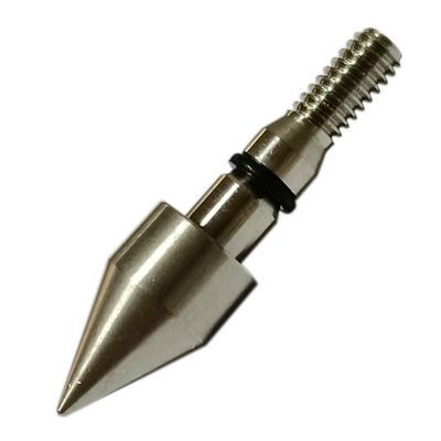 100 Grain Archery Field Points Stainless Steel Arrow Bullt ponts with Arrow Pedesta for Target Practice (12 Pack) by Yeseje (17/64-100gr)