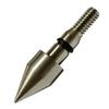 100 Grain Archery Field Points Stainless Steel Arrow Bullt ponts with Arrow Pedesta for Target Practice (12 Pack) by Yeseje (17/64-100gr)