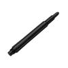 8 Flight Regular-Fixed Black Medium 33mm Pack of 3 Shafts