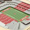 YouTheFan NCAA Utah Utes 5-Layer StadiumView 3D Wall Art - Rice-Eccles Stadium view 3