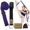 Leg Stretch Band - To Improve Leg Stretching - Easy Install on Door - Perfect Home Equipment For Ballet, Dance And Gymnastic Exercise Flexibility Stretching Strap Foot Stretcher Bands (purple) view 1