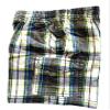 Toughskins Boys Plaid Shorts Size M (5-6) Green view 1