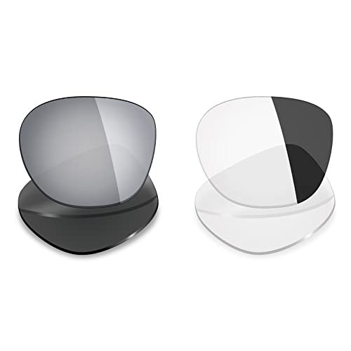 Mryok 2 Pair Polarized Replacement Lenses for Oakley Latch Sunglass - Options