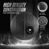 Yes4All Slam Balls, 10-40lb Weighted Ball Weight, Durable PVC Sand Filled Workout Dynamic Slam Ball for Strength Training, Tread, Black, 30lbs view 3