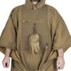 Helikon-Tex Swagman Roll Military Poncho, Bushcraft Line - Multi-purpose Rain Poncho & Emergency Cape - Survival and Military Gear - Woobie Blanket & Jacket (Black) view 2