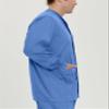 Landau ProFlex Tailored Fit Stretch 3-Pocket Warm-Up Scrub Jacket for Men 3170 view 4