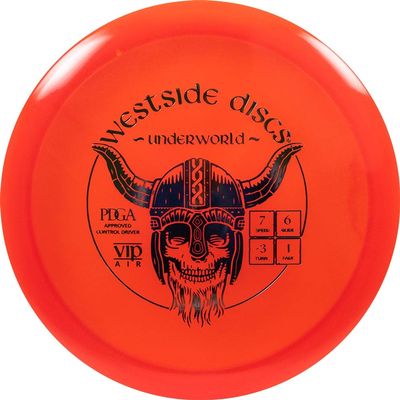 Westside Discs VIP AIR Underworld Fairway Driver Golf Disc [Colors May Vary] - 145-159g