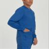 Landau ProFlex Tailored Fit Stretch 3-Pocket Warm-Up Scrub Jacket for Men 3170 view 2