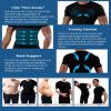 Men's Slimming Body Shaper Vest Undershirt Abs Abdomen Slim Tank Top (Black, XXX-Large) view 3