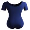 DANSHOW Women Short Sleeve Ballet Leotards for Adult Dance(YW4027-XL-14) view 2