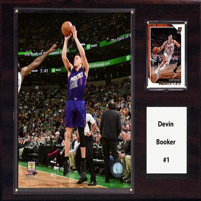 C&I Collectables NBA Phoenix Suns Mens 1215BOOKERNBA 12"x15" Devin Booker Phoenix Suns Player Plaque, Brown, N/A
